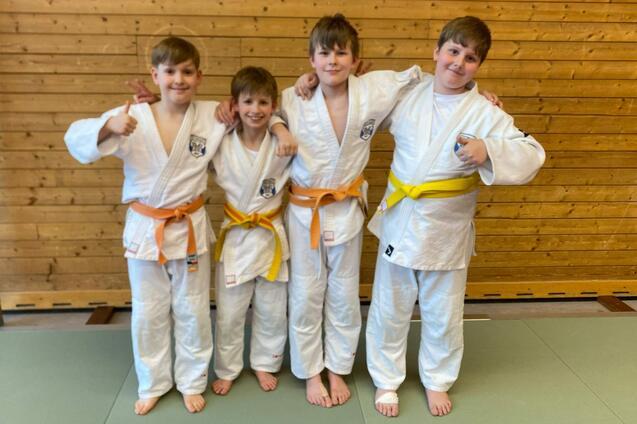 Maximilian Spingies, Maximilian Tscherke, Frederik Martin, Andreas Bangerdt